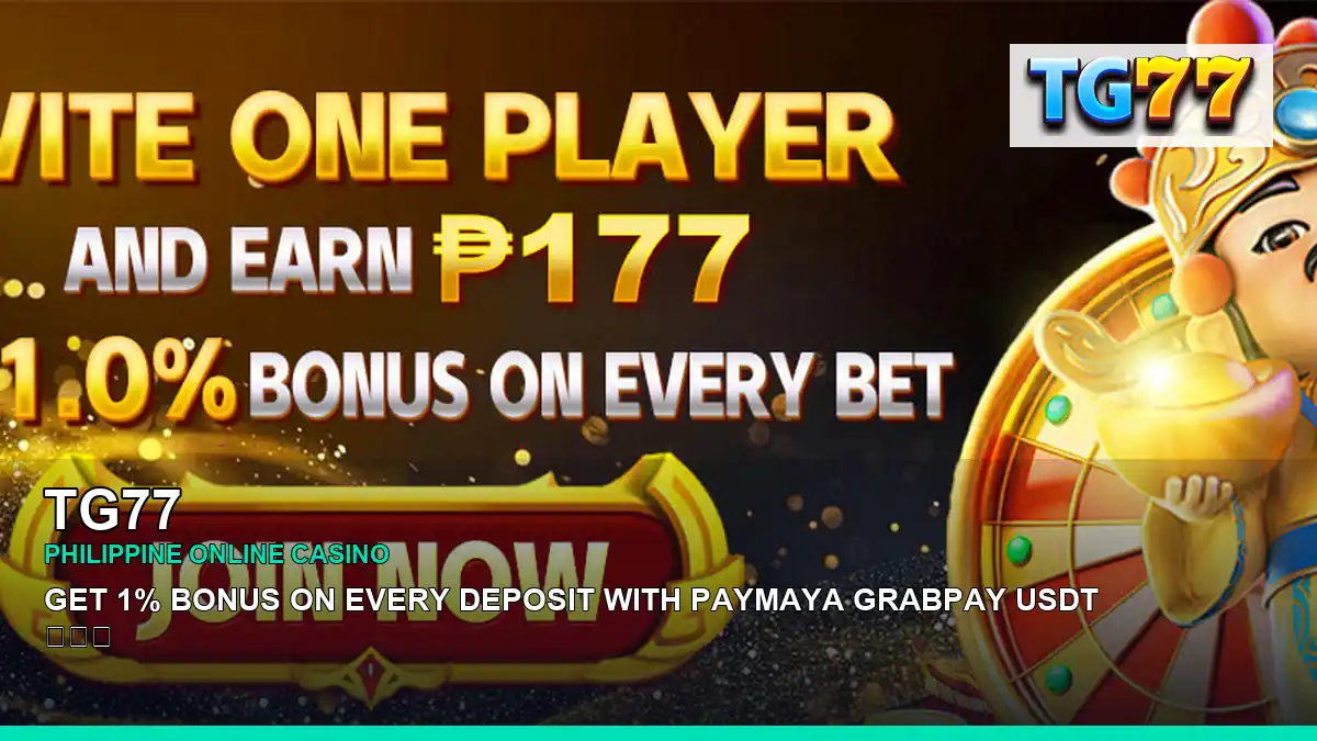 TG77 online casino and slot games for Philippine players
